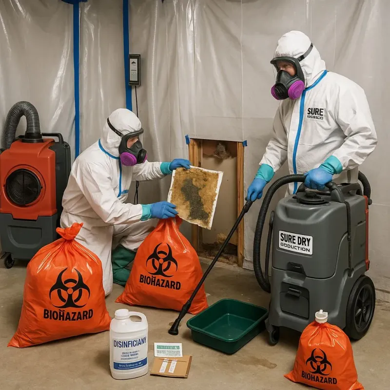 Contaminated Water Handling Protocols process in Gonzales, TX